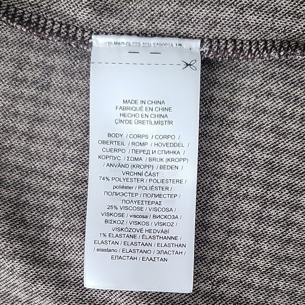 Lauren Ralph Lauren Camel and Black Houndstooth Knit Top with Tags - Picture 5 of 5